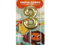 Товары для праздника - свечи Чебурашка