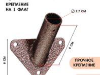 Флагшток – кронштейн
