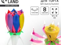 Свеча для торта музыкальная