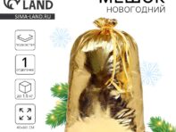Подарочный мешок деда мороза