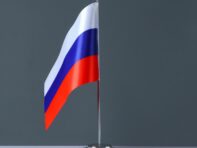 Флаг россии настольный