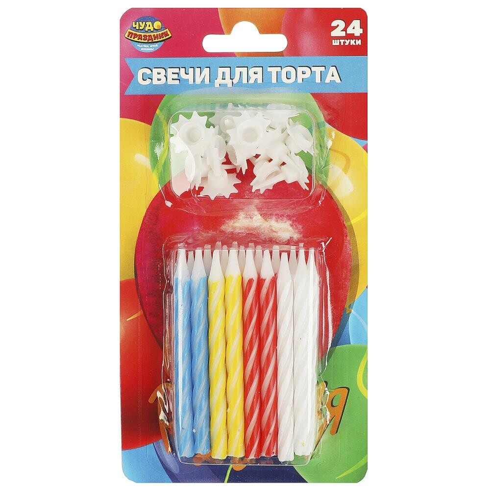 Товары для праздника - свечи ЧУДО ПРАЗДНИК CC-104409-HB2